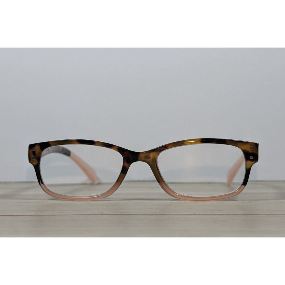 Foster Grant Monroe PNK +1.50 Reading Glasses Tortoise Pink 52-18-143